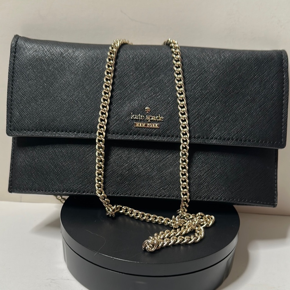 Kate Spade Black Chain Shoulder Bag